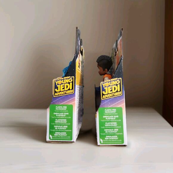 Kai Brightstar & Nubs Star Wars Young Jedi Adventures Action Figures Disney 2023 - Picture 9 of 10